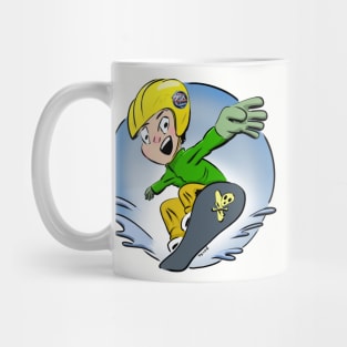 Snowboard Boy Mug